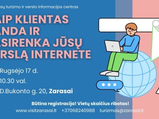 MOKYMAI - Kaip klientas randa ir pasirenka jūsų verslą internete?