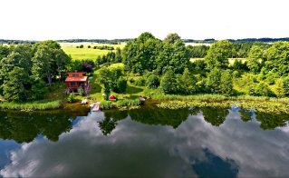 Mekų sodyba - Šešiavietis namelis su pirtimi