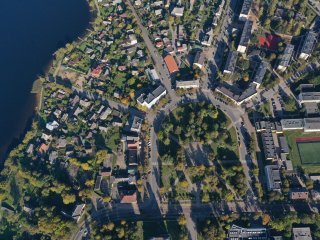 Zarasai iš paukščio skrydžio