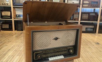 Radijo aparatų kolekcija Zarasų krašto muziejuje 