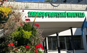 Zarasų profesinės mokyklos žaliosios edukacinės erdvės