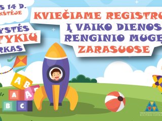 Kvietimas registruotis į vasaros kurortinio sezono atidarymo „Nerk į Zarasus“ mugę.