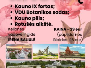 Kviečiame birželio 14 dieną keliauti į Kauną.
