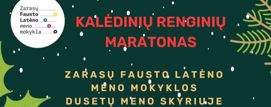 Kalėdinių renginių maratonas Dusetose
