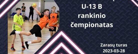 Lietuvos vaikų U-13 B rankinio čempionatas