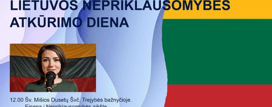 Lietuvos Nepriklausomybės Atkūrimo diena Dusetose
