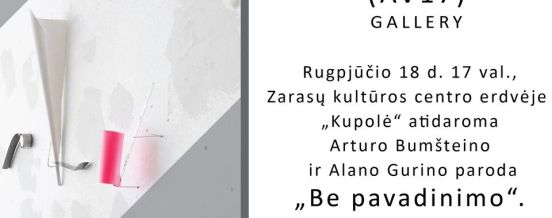 Arturo Bumšteino ir Alano Gurino paroda „Be pavadinimo“