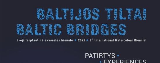  9-osios tarptautinės akvarelės bienalės „Baltijos tiltai. Patirtys“ dalį viešojoje bibliotekoje