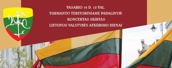 Koncertas skirtas Lietuvos valstybės atkūrimo dienai